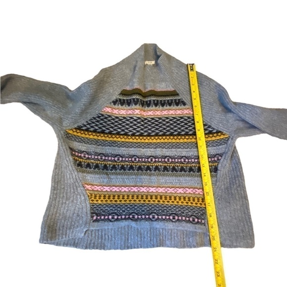 ECOTE Urban Outfitters Size Medium Boho Aztec Sweater With Balloon Sleeves - Picture 3 of 7